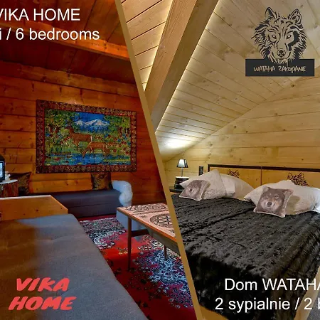 Domki Vika Home I Wataha Home - Swietna Lokalizacja W Centrum Zakopanego - Blisko Krupowek I Wyciagu Narciarskiego * Закопане